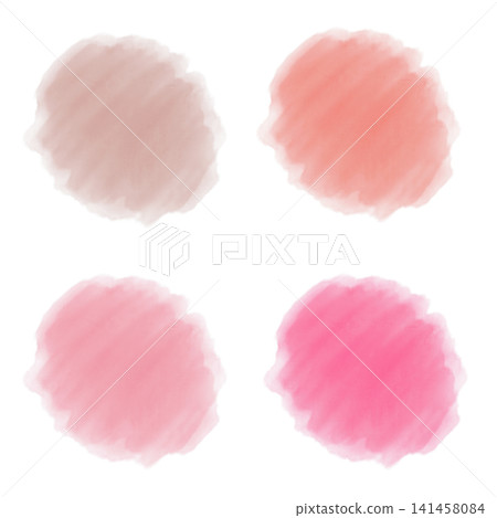 Colorful Pastel Watercolor Material Set (Red) Colorful Pastel Watercolor Material Set (Red) 141458084