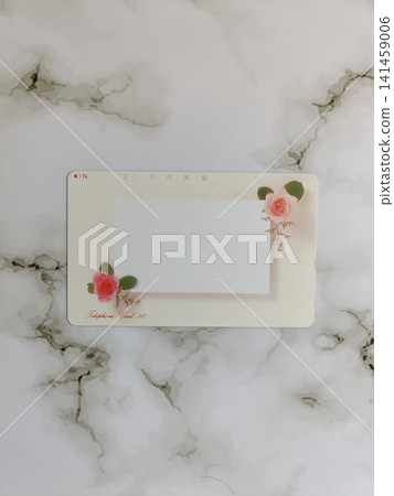 Telephone card and copy space Telephone card and copy space 141459006