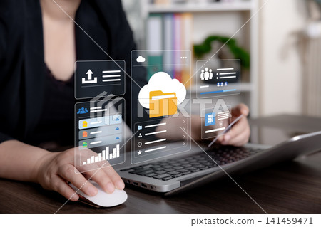 Cloud File Management and Team Collaboration Dashboard Cloud File Management and Team Collaboration Dashboard 141459471