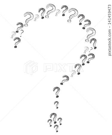 Vector Of Large Question Mark Composed Of Multiple Doodle Question Marks Vector Of Large Question Mark Composed Of Multiple Doodle Question Marks 141459473