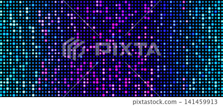 Led screen or bright dot pattern, digital display Led screen or bright dot pattern, digital display 141459913
