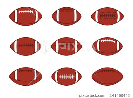 American football vector illustration, Football illustration, American ball illustration, Sports ball illustration, American football vectors. American football vector illustration, Football illustration, American ball illustration, Sports ball illustration, American football vectors. 141460443