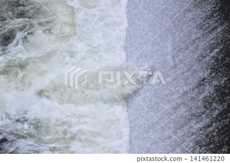 Hiroshima, Nukui Dam, Dam Discharge, Water Release Hiroshima, Nukui Dam, Dam Discharge, Water Release 141461220