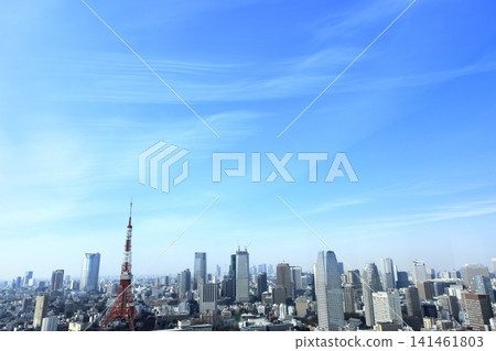 Tokyo city center skyscrapers Tokyo city center skyscrapers 141461803