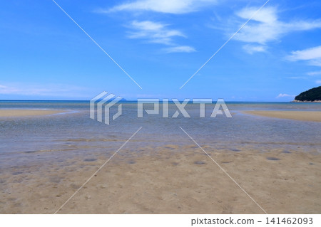 Chichibugahama Beach, a shallow coastline Chichibugahama Beach, a shallow coastline 141462093
