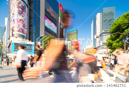 Shibuya Scramble Crossing, Extremely Hot Day, Jul. 2026 Shibuya Scramble Crossing, Extremely Hot Day, Jul. 2026 141462751