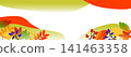 [Autumn] Banner illustration material inspired by autumn foliage 141463358