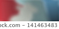 A soft focus, abstract background featuring a smooth gradient transition of red, gray, and blue color tones. Ideal for modern design, digital art, and creative projects. 141463483