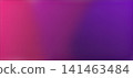 Abstract background featuring a smooth, seamless gradient transitioning from soft pink on the left to a rich deep purple on the right. This versatile background is perfect for digital design, presenta 141463484