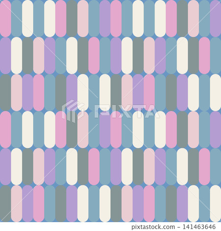 Modern minimal stripes and vertical line seamless pattern with trendy retro color palette vector design Modern minimal stripes and vertical line seamless pattern with trendy retro color palette vector design 141463646