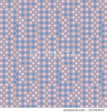 Modern dotted stripes and vertical line seamless pattern with trendy retro color palette vector design Modern dotted stripes and vertical line seamless pattern with trendy retro color palette vector design 141463647