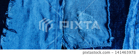 Blue Denim Material Textile Jeans Fabric Background Structure Backdrop Vintage Blue Denim Material Textile Jeans Fabric Background Structure Backdrop Vintage 141463978