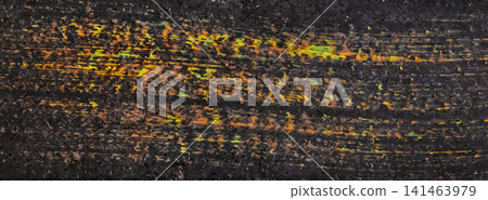 Abstract pattern colored paint brush stroke old design grey background surface color backdrop Abstract pattern colored paint brush stroke old design grey background surface color backdrop 141463979