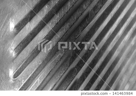 Metal background steel corrugated gray texture pattern metallic wall sheet iron surface fence abstract structure backdrop Metal background steel corrugated gray texture pattern metallic wall sheet iron surface fence abstract structure backdrop 141463984
