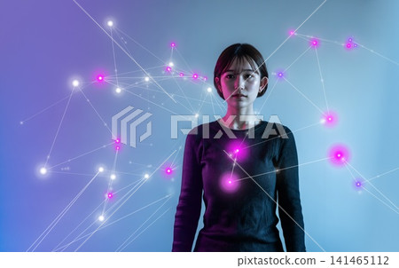 與該網絡有聯繫的女性 141465112