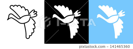 Simple vector icon of a crane Simple vector icon of a crane 141465360