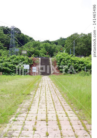 廣瀨川沿岸，牛越橋附近的古石階 141465496