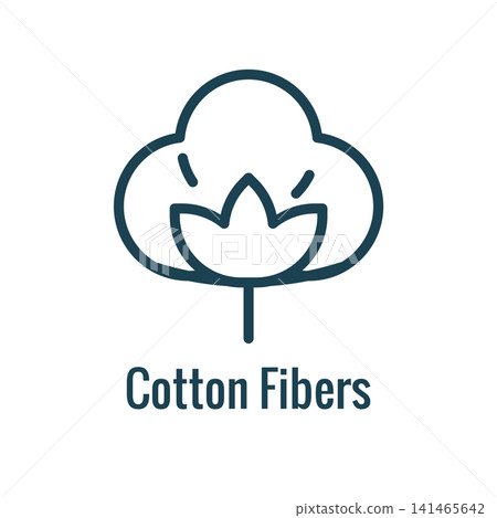 Fabric Features Icon Showing a Specific Fabric Concept Fabric Features Icon Showing a Specific Fabric Concept 141465642