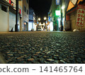 Night shopping street 141465764
