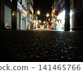 Night shopping street 141465766