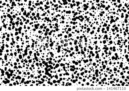 Black ink splatter dots pattern background Black ink splatter dots pattern background 141467110