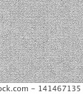Jacquard fabric texture monochrome woven cloth background with detailed vector realistic textile pattern 141467135