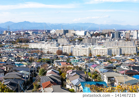【東京】郊區住宅區的景色 【東京】郊區住宅區的景色 141467215
