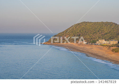 A view of Irago in Tahara City after sunrise (Aichi Prefecture) A view of Irago in Tahara City after sunrise (Aichi Prefecture) 141467819