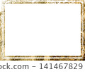 A3 Elegant gold textured border with distressed edges with transparent blackground A3 Elegant gold textured border with distressed edges with transparent blackground 141467829