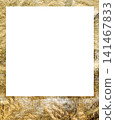 Textured golden stone surface with a transparent copy space polaroid background Textured golden stone surface with a transparent copy space polaroid background 141467833