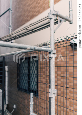 用於建築維護和外牆粉刷的組裝鷹架 用於建築維護和外牆粉刷的組裝鷹架 141468963