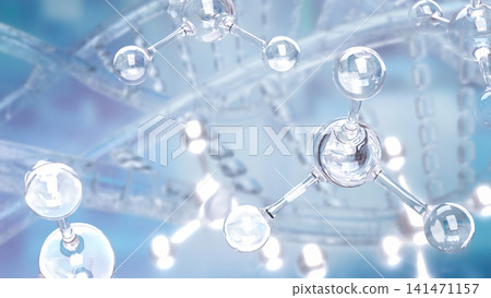 Transparent Molecular Structures and Scientific Formula Background 3d render. Transparent Molecular Structures and Scientific Formula Background 3d render. 141471157