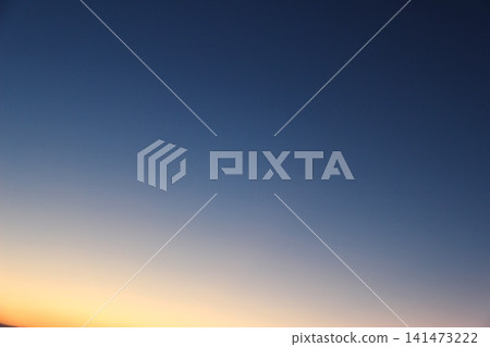 Beautiful magic hour sky and natural light gradient background material Beautiful magic hour sky and natural light gradient background material 141473222