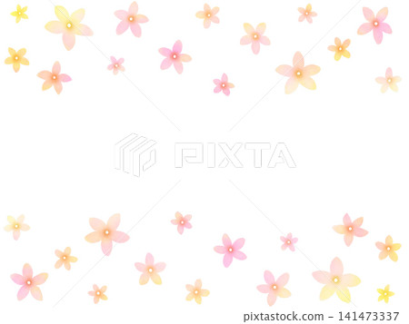 Yellow and pink floral background Yellow and pink floral background 141473337