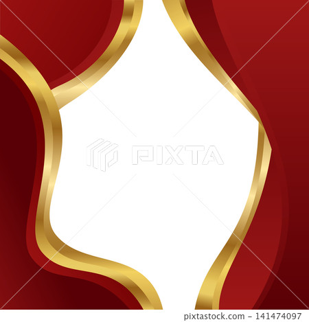 Background design template with abstract shapes. Wave abstract art background template Background design template with abstract shapes. Wave abstract art background template 141474097