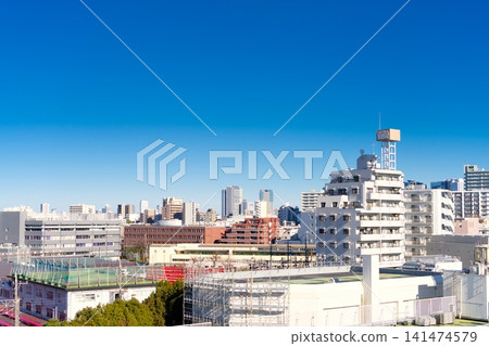 東京中野區南台城市景觀 東京中野區南台城市景觀 141474579