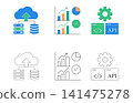 Set of Technology and Development Icons 141475278