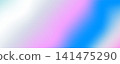 Cold color holographic gradient background. Bright iridescent magic unicorn backdrop. Shiny liquid spectrum texture. Colorful pearl hologram pattern effect wallpaper for cover, poster, banner. Vector  141475290