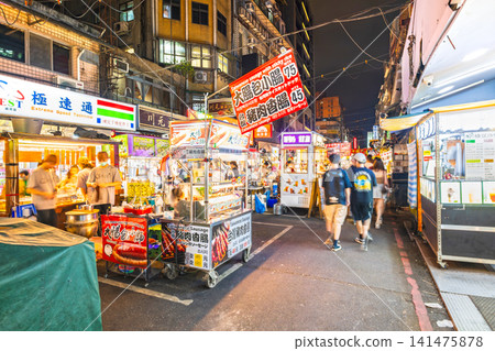 台北饒河街觀光夜市(部分畫面柔化) 台北饒河街觀光夜市(部分畫面柔化) 141475878