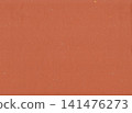 Vermilion Japanese paper background material with scattered gold and silver leaf. 141476273