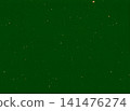 Green Japanese paper background material with scattered gold and silver leaf. 141476274