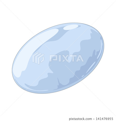 Illustration of Bubble Oval Illustration of Bubble Oval 141476955