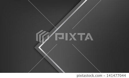 Luxury Grey Silver Abstract Background with Elegant Arrow Line Luxury Grey Silver Abstract Background with Elegant Arrow Line 141477044
