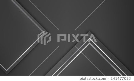 Luxury Grey Silver Abstract Background with Geometric Arrow Shapes Luxury Grey Silver Abstract Background with Geometric Arrow Shapes 141477053
