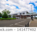 A sunny summer day at Tomizawa Subway Station in Sendai City, Miyagi Prefecture. 141477402