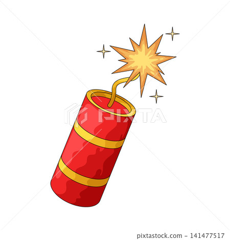 Illustration of firecracker 141477517
