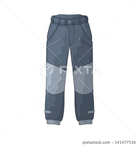 Illustration of ski pants Illustration of ski pants 141477530