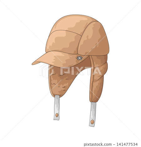 Illustration of snow cap Illustration of snow cap 141477534