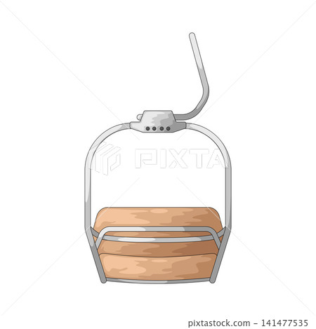 Illustration of Ski Lift 141477535