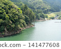 大壩湖泊和鬱鬱蔥蔥的森林在萬物復甦的季節裡景色宜人。 141477608